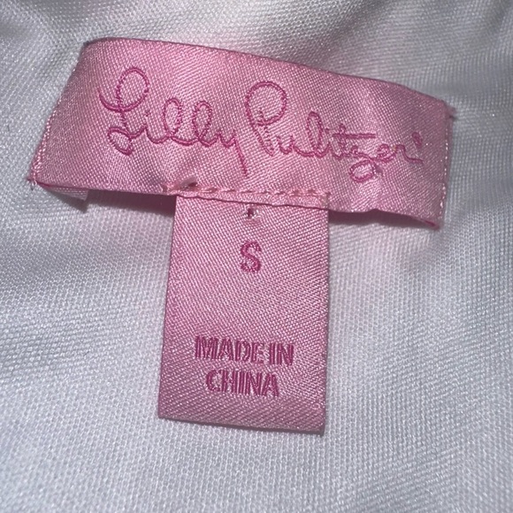 Lilly Pulitzer White Crochet Eyelet Lace Dress - Picture 8 of 10